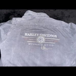Harley Davidson Vintage Garage Shirt Sturgis 2000
